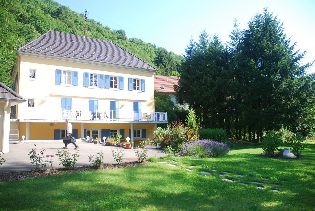 Les Volets Bleus Alsace Vosges Bed and Breakfast Urbès Rum bild