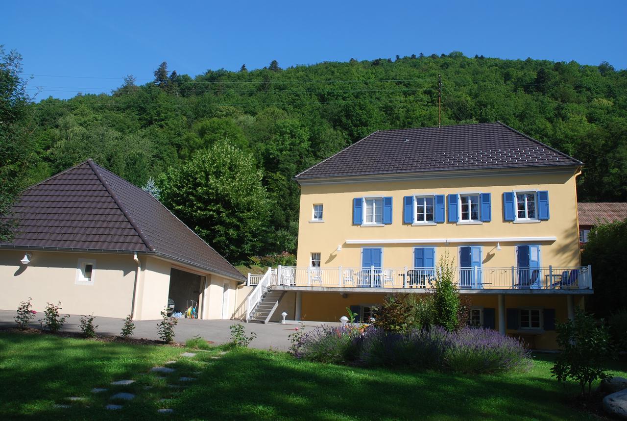 Les Volets Bleus Alsace Vosges Bed and Breakfast Urbès Exteriör bild