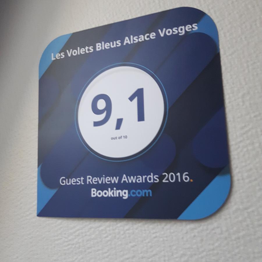 Les Volets Bleus Alsace Vosges Bed and Breakfast Urbès Exteriör bild